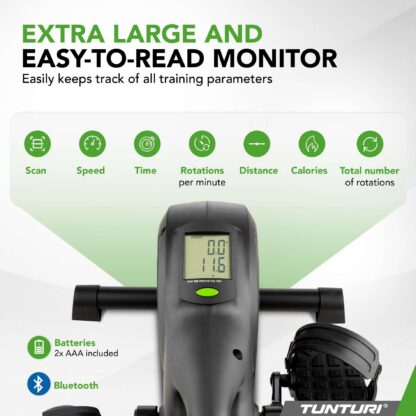 Miniratas TUNTURI Cardio Fit M40 Mini Bike - Image 7