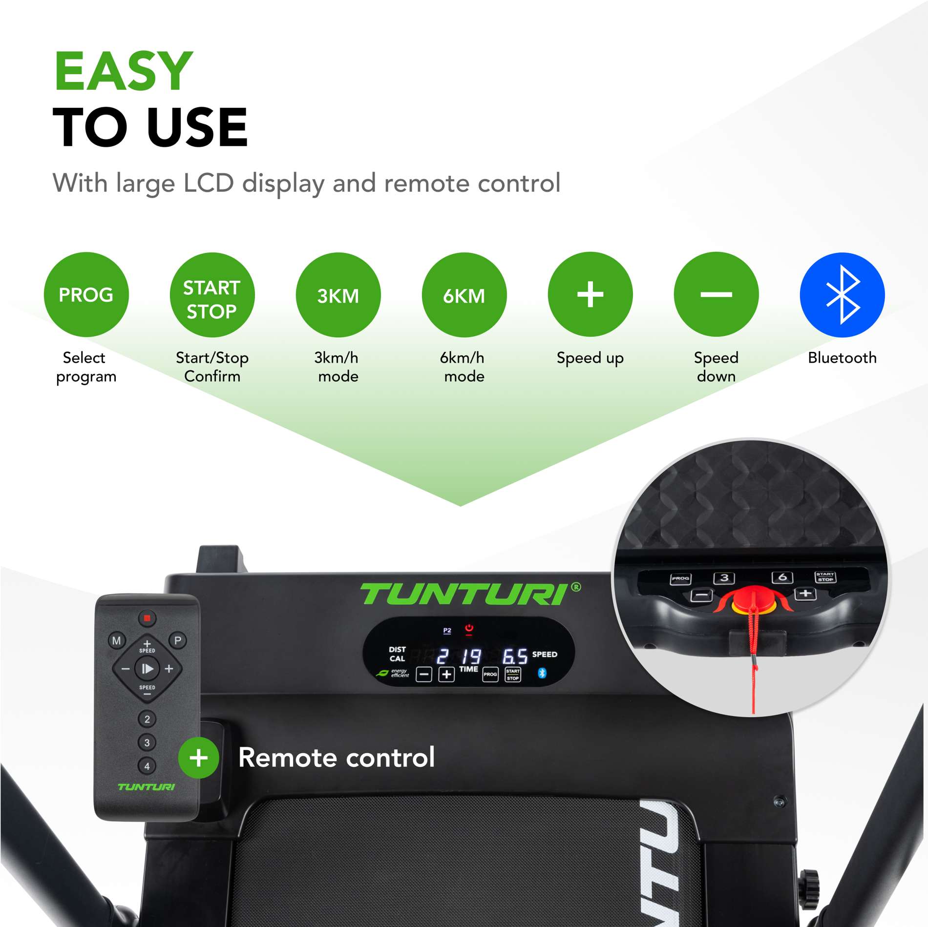 Jooksulint TUNTURI Cardio Fit T10 - Image 4