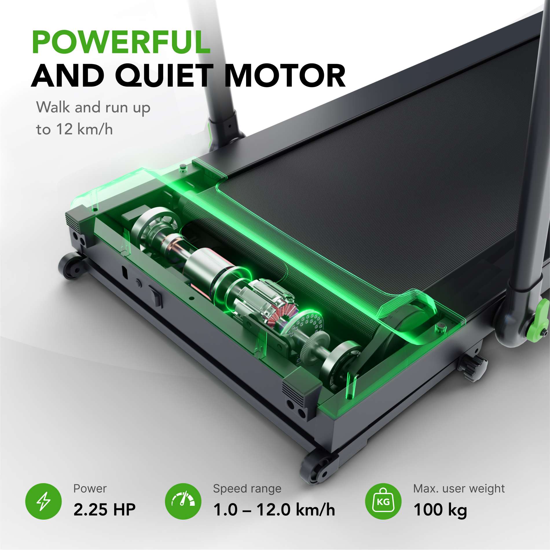 Jooksulint TUNTURI Cardio Fit T10 - Image 8