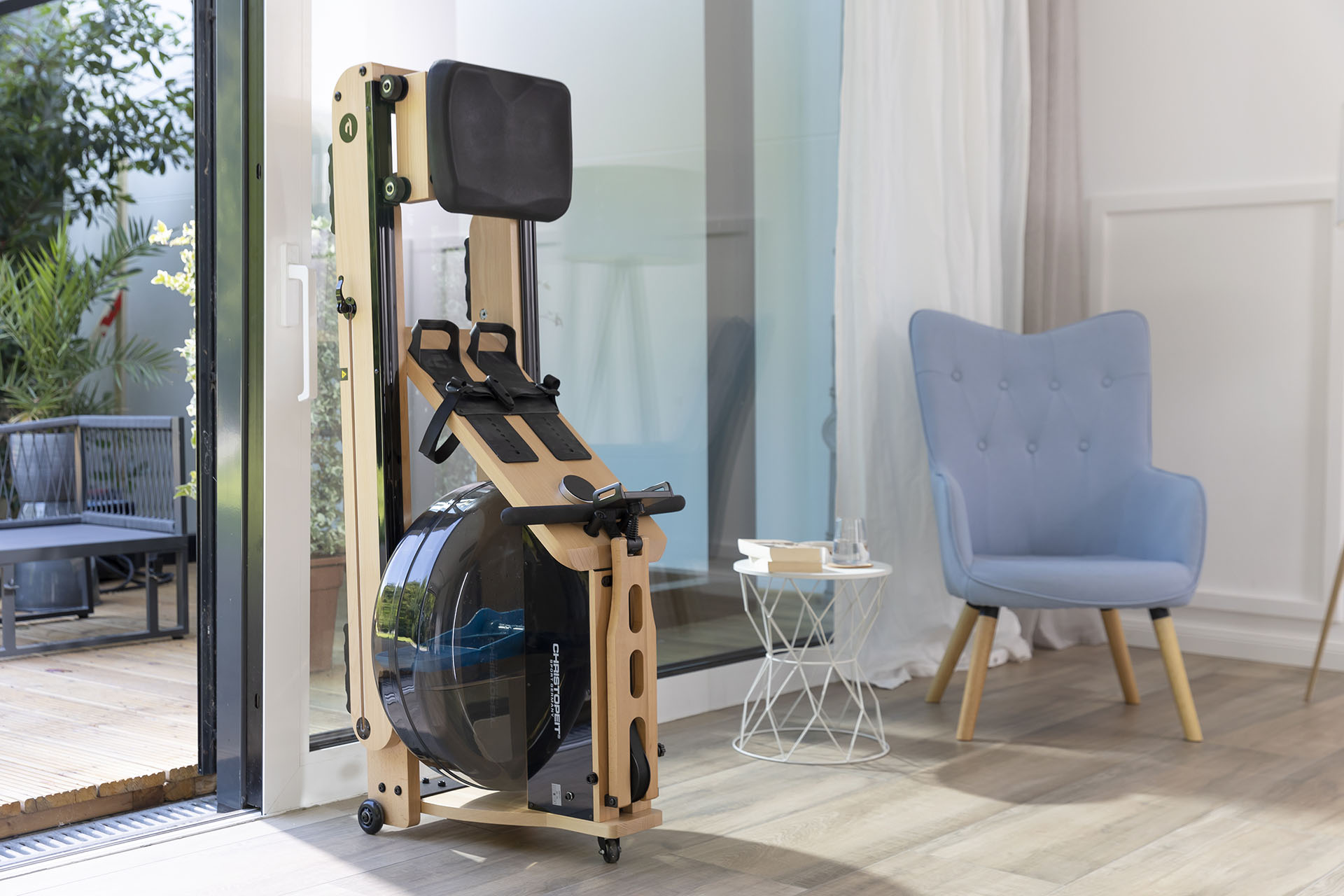 Sõudeergomeeter CHRISTOPEIT WP 5000, tammepuidust - Image 20