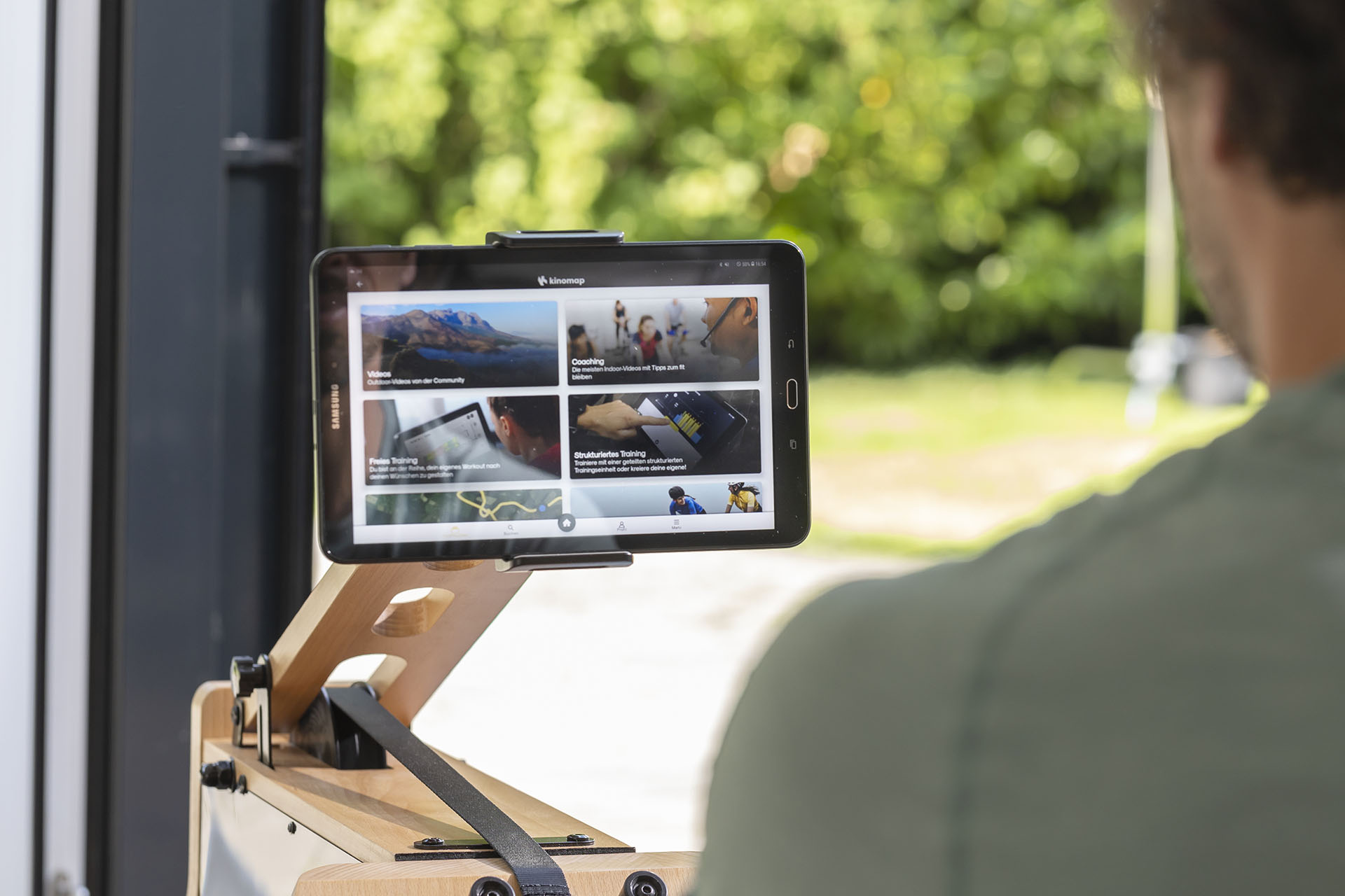 Sõudeergomeeter CHRISTOPEIT WP 5000, tammepuidust - Image 22