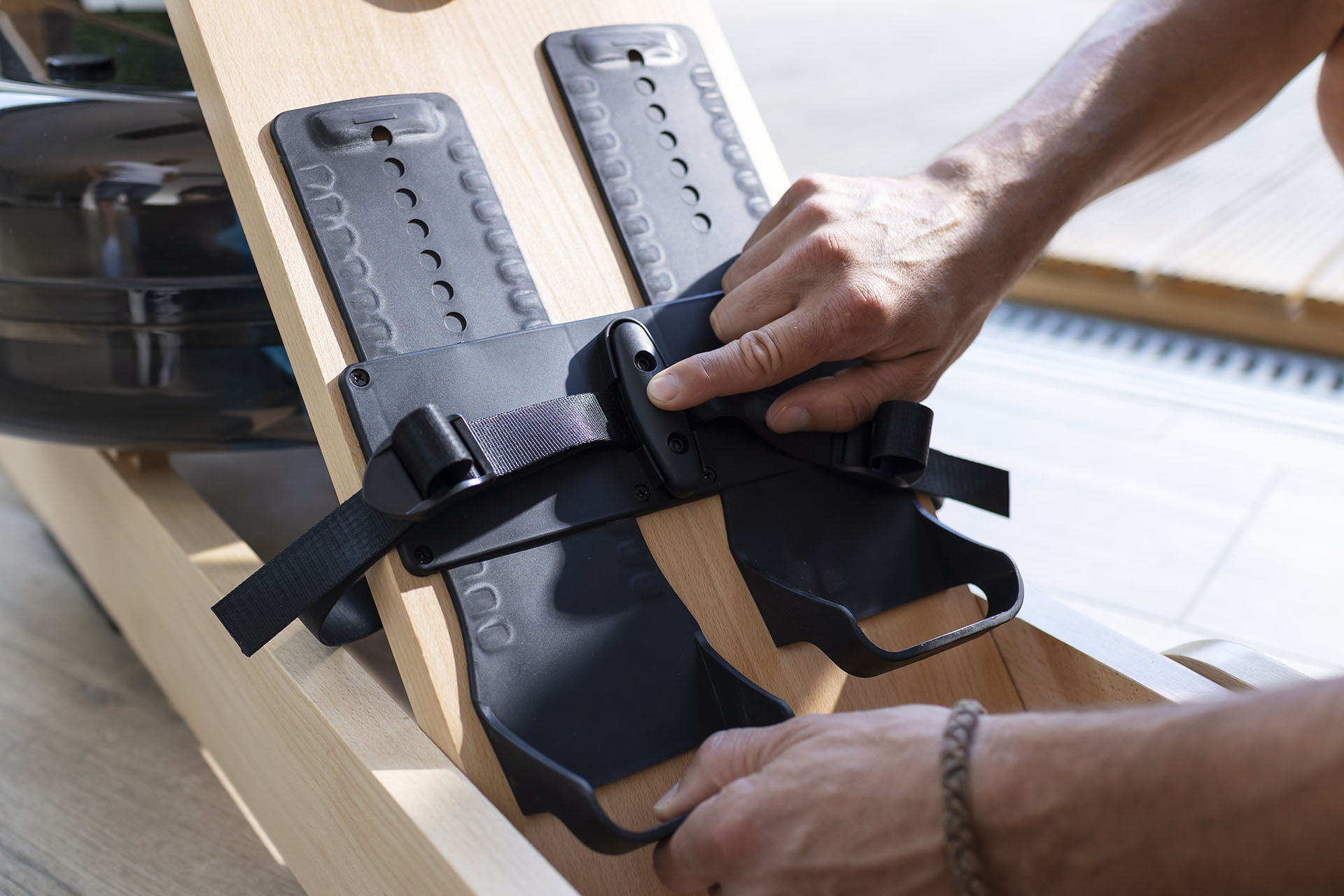 Sõudeergomeeter CHRISTOPEIT WP 5000, tammepuidust - Image 24